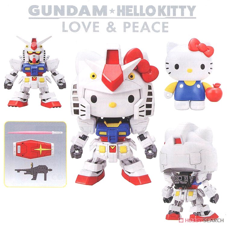 ハローキティ/RX-78-2 ガンダム [SD EX-STANDARD] (SD) (ガンプラ) 塗装2 モーダル