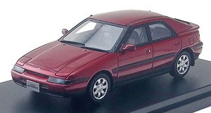 MAZDA FAMILIA ASTINA 1500 DOHC (1992) パッションローズマイカ (ミニカー)