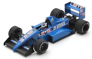 Ligier JS31 No.26 Practice Italian GP 1988 Stefan Johansson (Diecast Car)