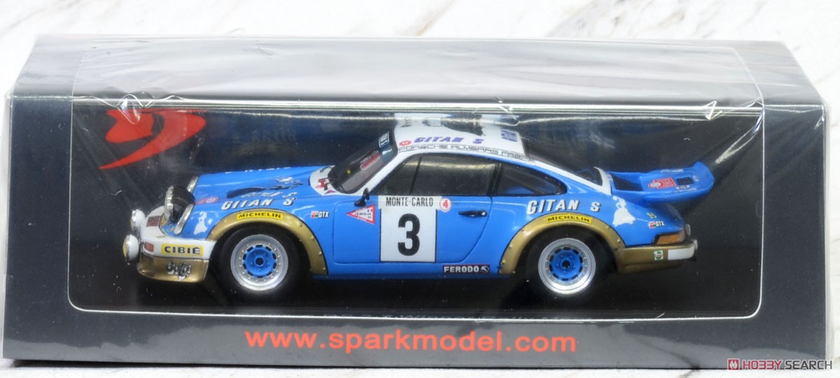 Porsche 911 No.3 Winner Rally Monte Carlo 1978 J-P.Nicolas - V.Laverne (ミニカー) パッケージ1