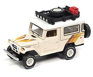 1980 Toyota Land Cruiser Hardtop (Beige) w/Roofrack (Diecast Car)