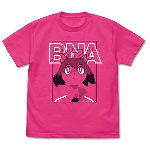 BNA: Brand New Animal Michiru Kagemori T-Shirts Tropical pink XL (Anime Toy)