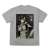EVANGELION 真希波・マリ・イラストリアス グラフィックTシャツ Gray XL (キャラクターグッズ) 商品画像1