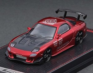 Mazda RX-7 (FD3S) RE Amemiya Red Metallic (Diecast Car)