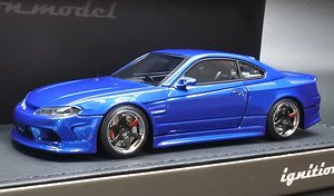 VERTEX S15 Silvia Blue Metallic (ミニカー)