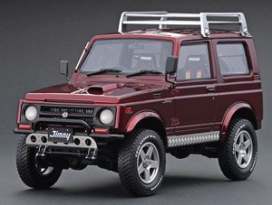 SUZUKI Jimny (JA11) Red Metallic (ミニカー)