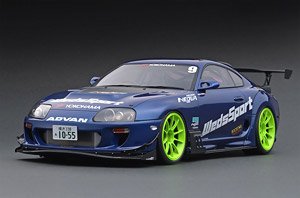 Toyota Supra (JZA80) RZ Orido-Street Ver.Blue (Diecast Car)