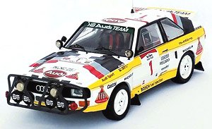 アウディ スポーツ クアトロ 1985年サファリラリー #1 H.Mikkola / A.Hertz (ミニカー)