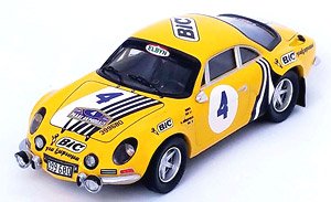 Alpine Renault A110 1976 Acropolis Rally 2nd #4 `Siroco` M.Andriopoulos (Diecast Car)
