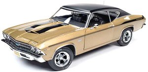 1969 シェビー シェベル Yenko(オリンピックゴールド) (ミニカー)