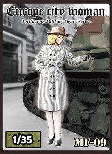 WWII 仏 パリの若き婦人 (プラモデル)