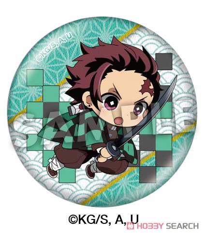 Eformed Demon Slayer: Kimetsu no Yaiba Deco!tto Can Badge Vol.3 (Set of 12) (Anime Toy) Item picture1