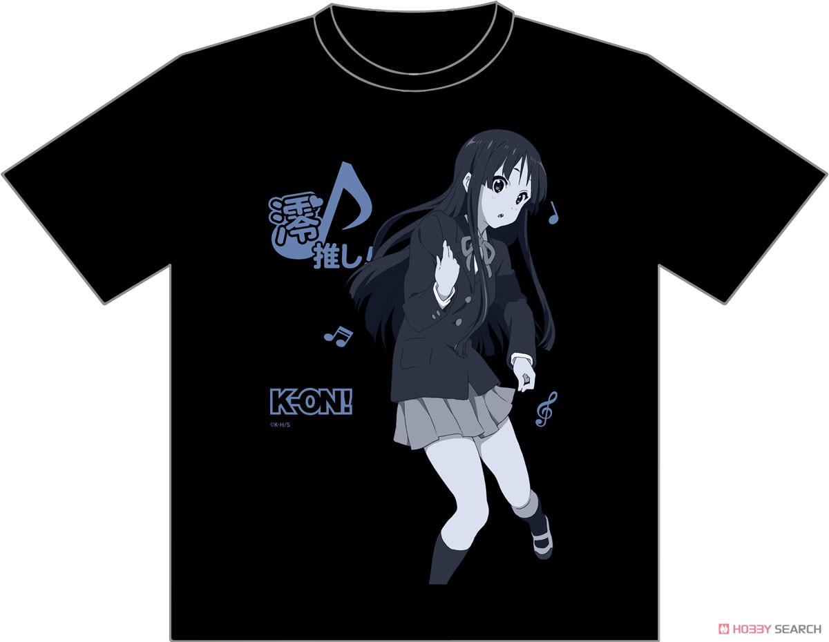 K-on! Oshi T-Shirt Mio XL (Anime Toy) Item picture1