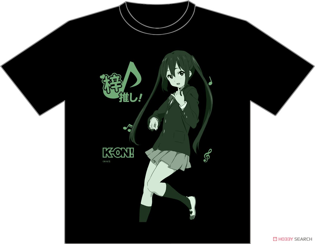 K-on! Oshi T-Shirt Azusa M (Anime Toy) Item picture1