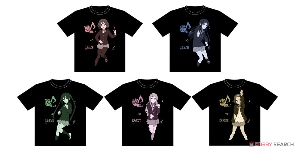 K-on! Oshi T-Shirt Azusa M (Anime Toy) Other picture1