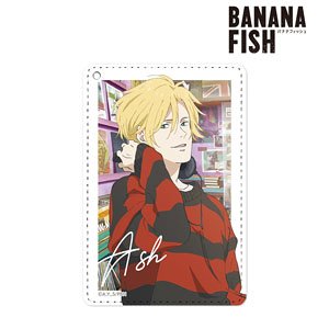 BANANA FISH 描き下ろしイラスト アッシュ・リンクス レコードショップver. 1ポケットパスケース (キャラクターグッズ)