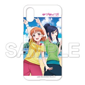 [Love Live!] iPhoneX/Xs Case Aqours Chika & Kanan (Anime Toy)