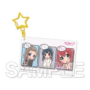 [Love Live! Sunshine!!] Acrylic Key Ring Aqours You & Yoshiko & Ruby (Anime Toy)