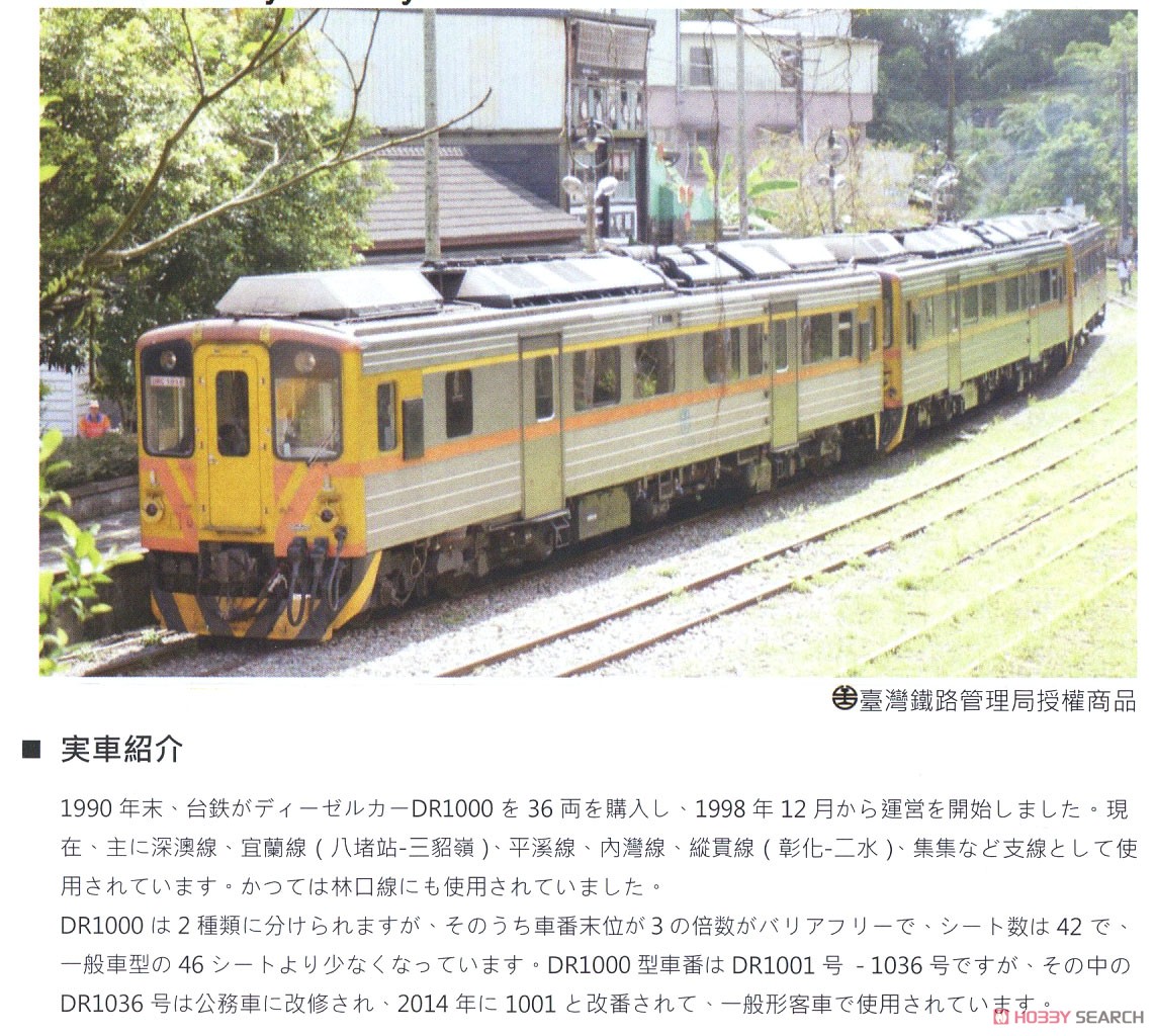 DRC1000 1M (動力付き) ★外国形モデル (鉄道模型) 解説1