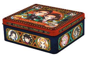 鬼滅の刃 コミックカレンダー2021 特製缶入り日めくりカレンダー (キャラクターグッズ)