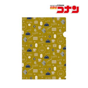 Detective Conan Toru Amuro Motif Pattern Clear File (Anime Toy)