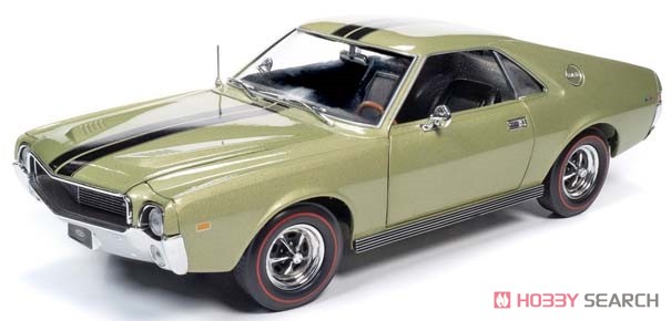 1968 AMC AMX (MCACN) (ライトグリーン) (ミニカー) 商品画像1