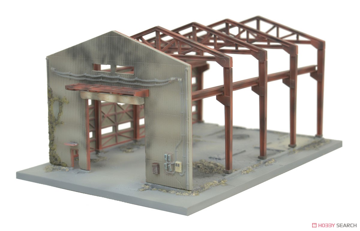 DCM01ジオ・コム 破壊された工場 (プラモデル) 商品画像1