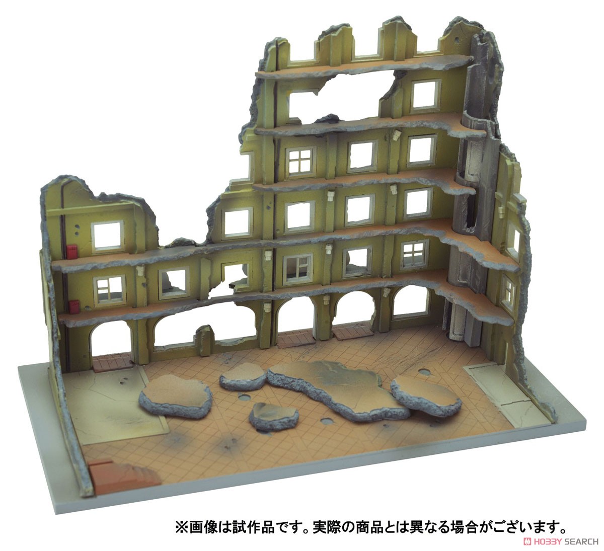 DCM04 Dio Com Destroyed Building C (Plastic model) Item picture1