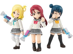 Aqours Shooters! 03 (Set of 3) (PVC Figure)