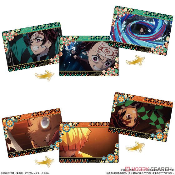 Demon Slayer: Kimetsu no Yaiba Famous Scene Retrospective Card Chocolate Snack (Set of 10) (Shokugan) Item picture6