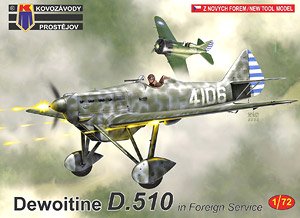 Dewoitine D.510 in Foreign Service (Plastic model)