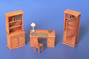 オフィス家具セット (レジン製) (プラモデル)
