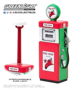 Vintage Gas Pumps Series 8 - 1951 Wayne 505 Gas Pump Texaco Fire-Chief (ミニカー)