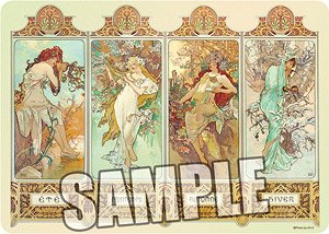 Character Universal Rubber Alfons Mucha [The Four Seasons] (Anime Toy)