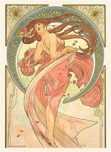 Broccoli Hybrid Sleeve Alfons Mucha [Dance] (Card Sleeve)