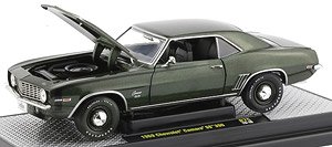1969 Chevrolet Camaro SS 396 - Fathom Green Metallic (ミニカー)