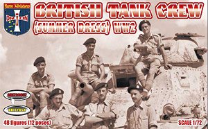 British Tank Crew Summer Dress WW2 (Plastic model)