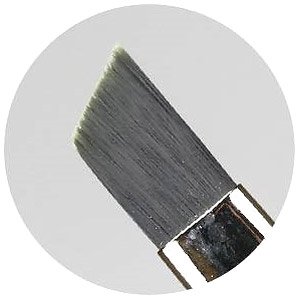 Kamifude Ubuge Oblique Brushe M (w/Cap) (Hobby Tool)
