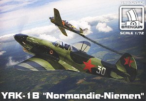 Yak 1b GC-3 Normandie (Plastic model)