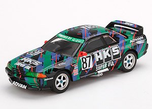 Nissan スカイライン GT-R R32 HKS 全日本ツーリングカー選手権 1993 Gr.A #87 (右ハンドル) (ミニカー)