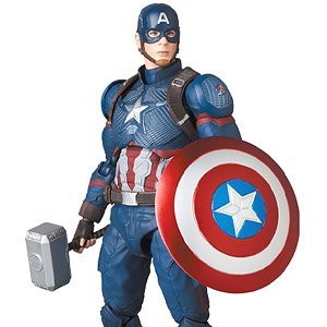 Mafex No.130 Captain America (Endgame Ver.) (Completed)