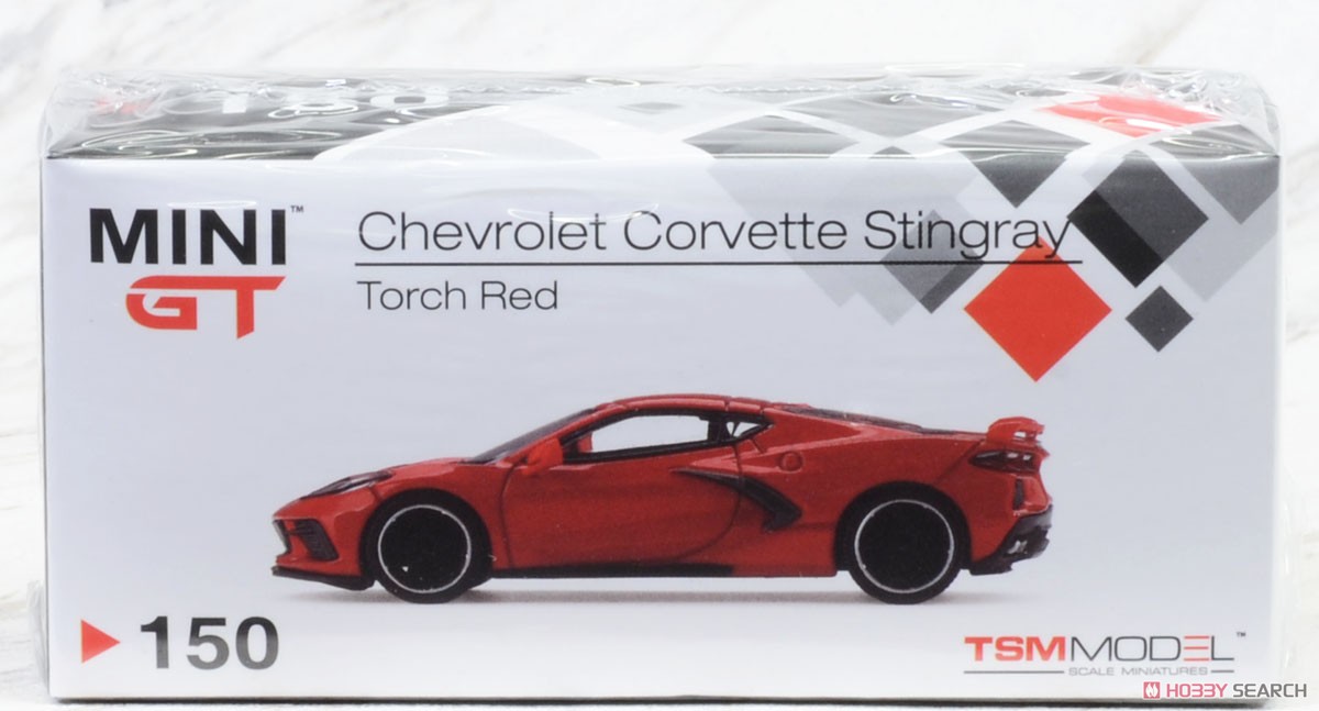 Chevrolet Corvette Stingray 2020 Torch Red (LHD) (Diecast Car) Package1