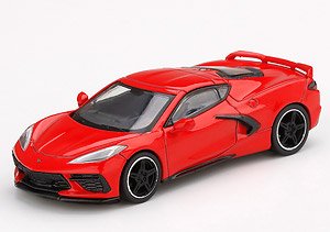 Chevrolet Corvette Stingray 2020 Torch Red (RHD) (Diecast Car)