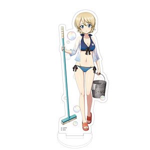 [Girls und Panzer: Senshado Daisakusen!] Acrylic Stand (Darjeeling/Swimwear 2019) (Anime Toy)