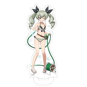 [Girls und Panzer: Senshado Daisakusen!] Acrylic Stand (Anchovy/Swimwear 2019) (Anime Toy)