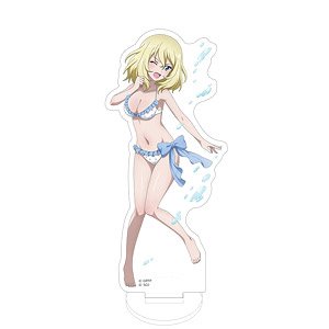 [Girls und Panzer: Senshado Daisakusen!] Acrylic Stand (Oshida/Swimwear 2019) (Anime Toy)