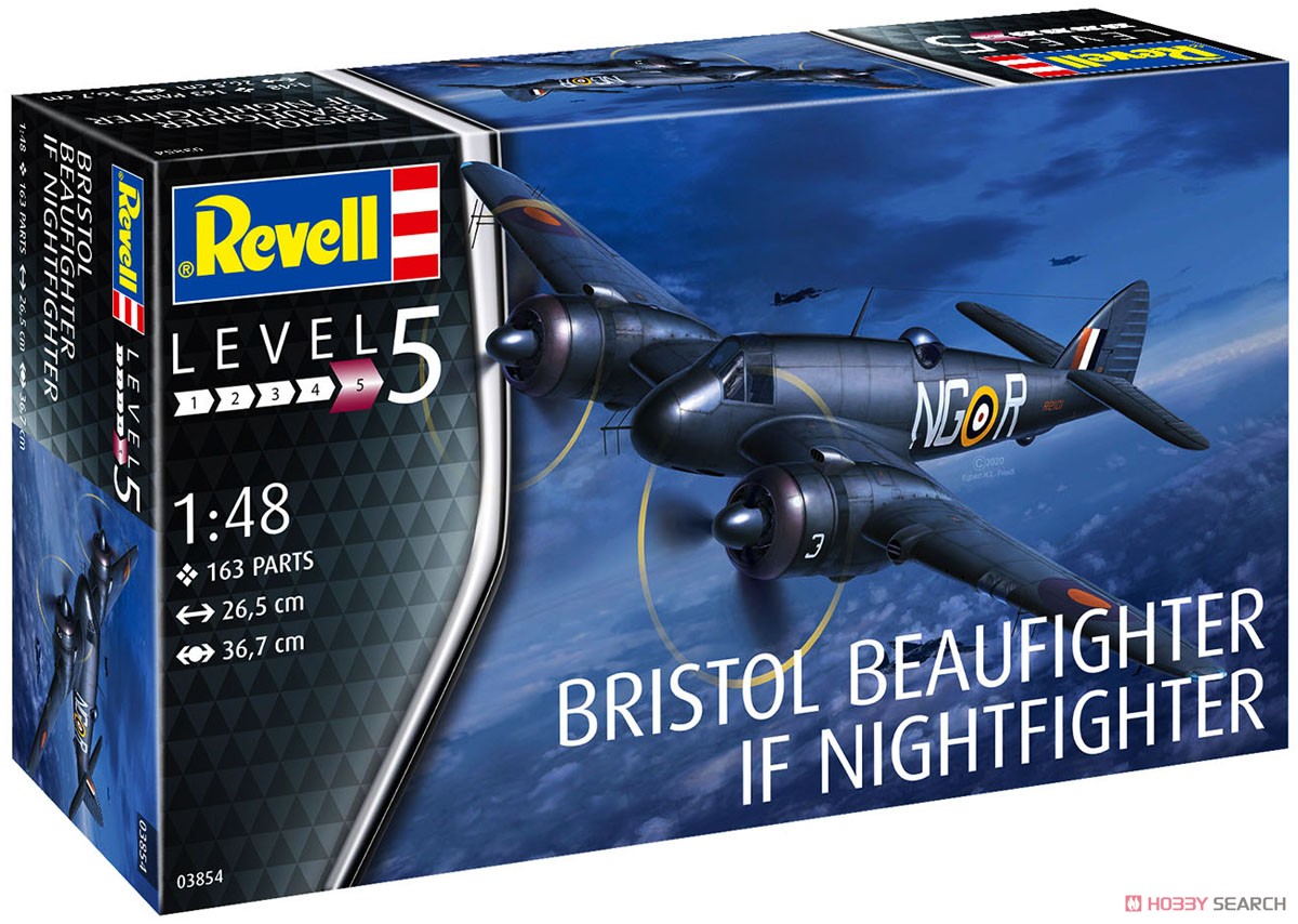 Bristol Beaufighter IF Nightfighter (Plastic model) Package1