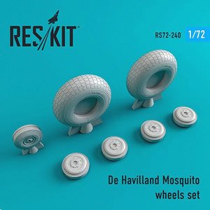 De Havilland Mosquito Wheels Set (Plastic model)