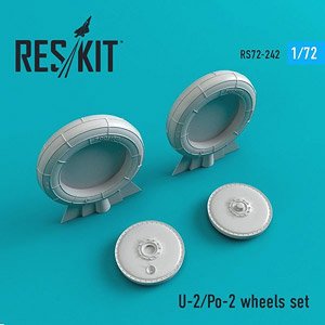 U-2/Po-2 Wheels Set (for ICM) (Plastic model)