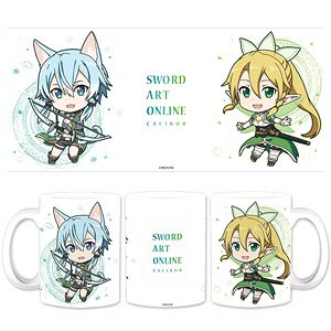 Sword Art Online Mug Cup D [Caliber] (Anime Toy)